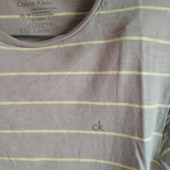 Calvin Klein Striped Slim Fit Shirt - Picture 3 of 3